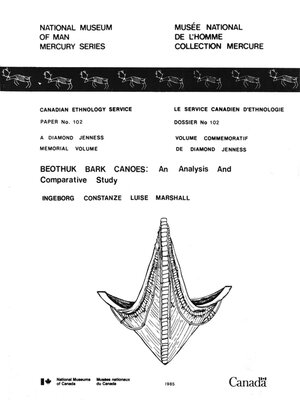cover image of Beothuk Bark Canoes